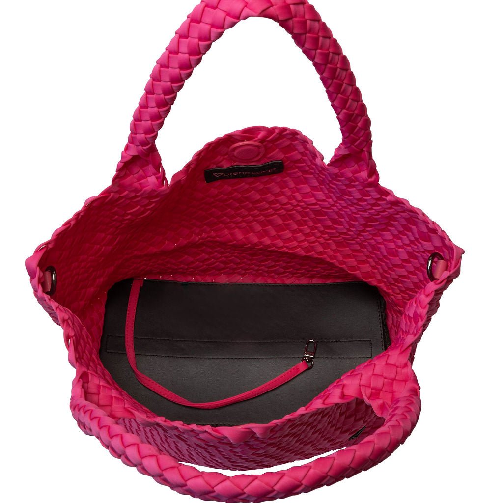 Magenta London Large Woven Tote