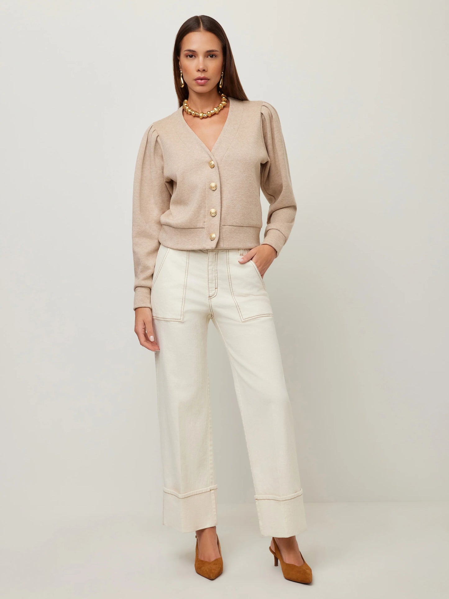 Madeline V Neck Cardigan