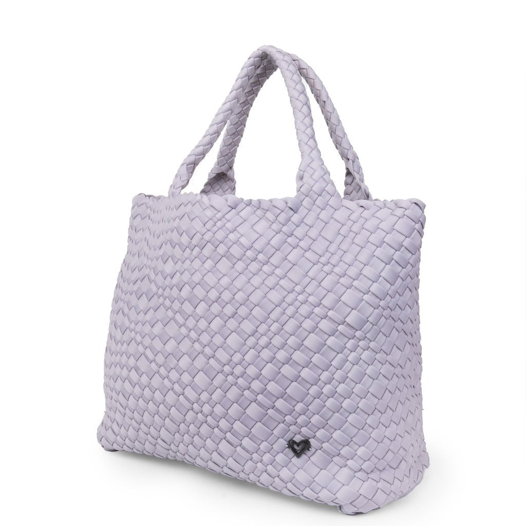 Lavender London Large Woven Tote