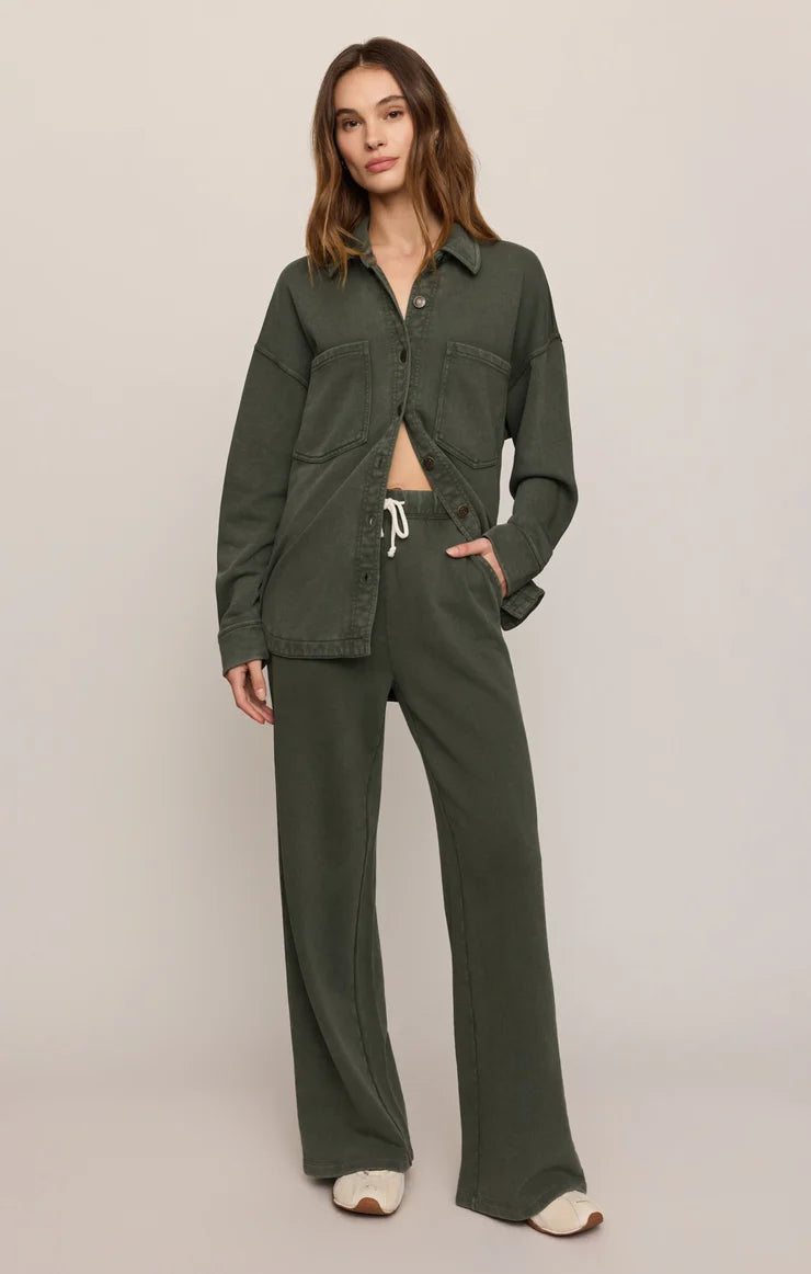 Olive All Day Knit Jacket