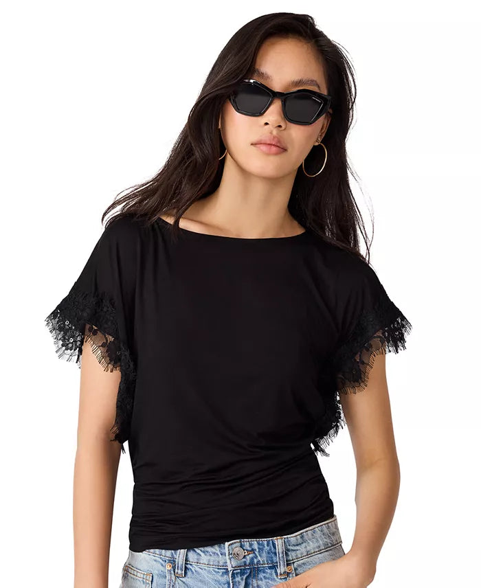 Black Paloma Knit Top