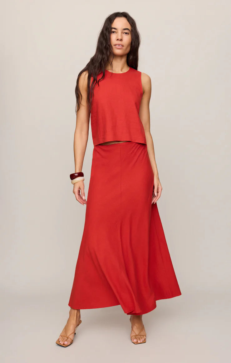 Chili Pepper Sloane Linen Tank