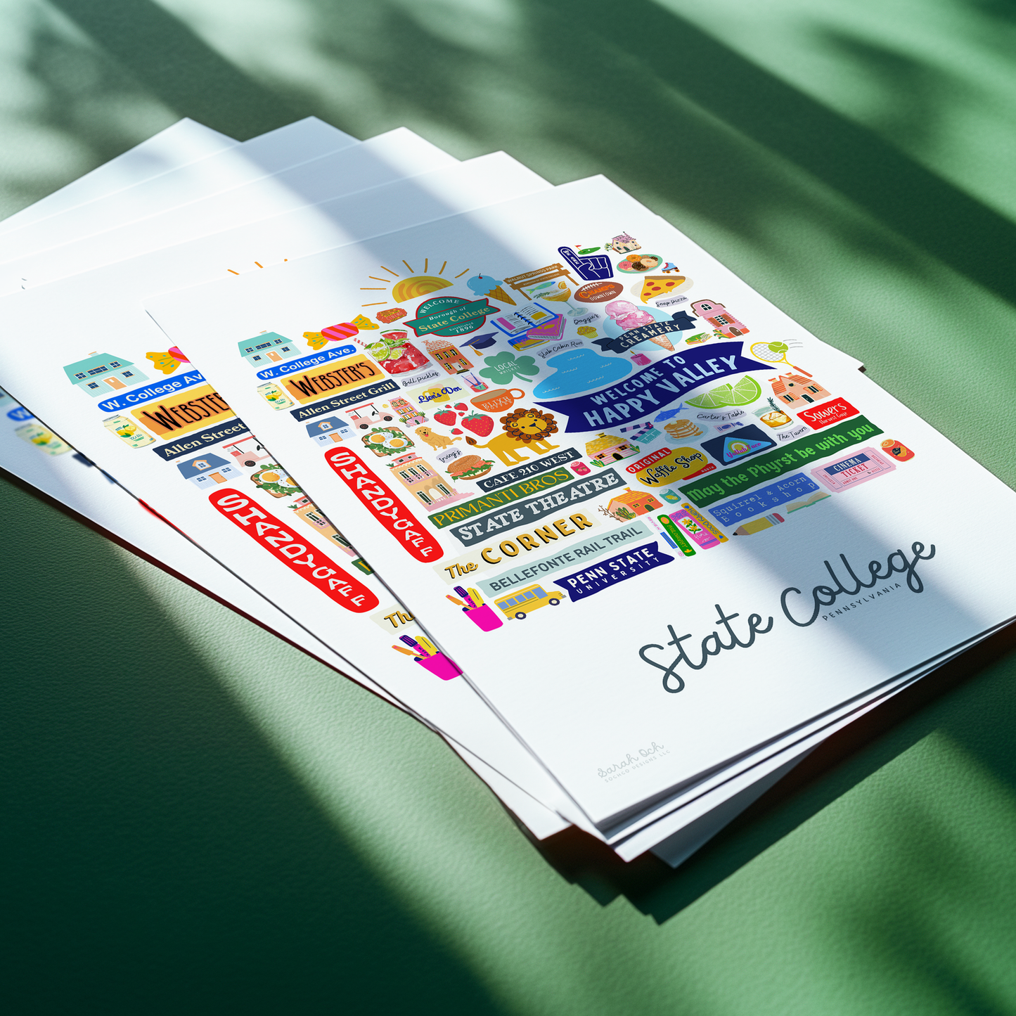 Penn State Framed Art