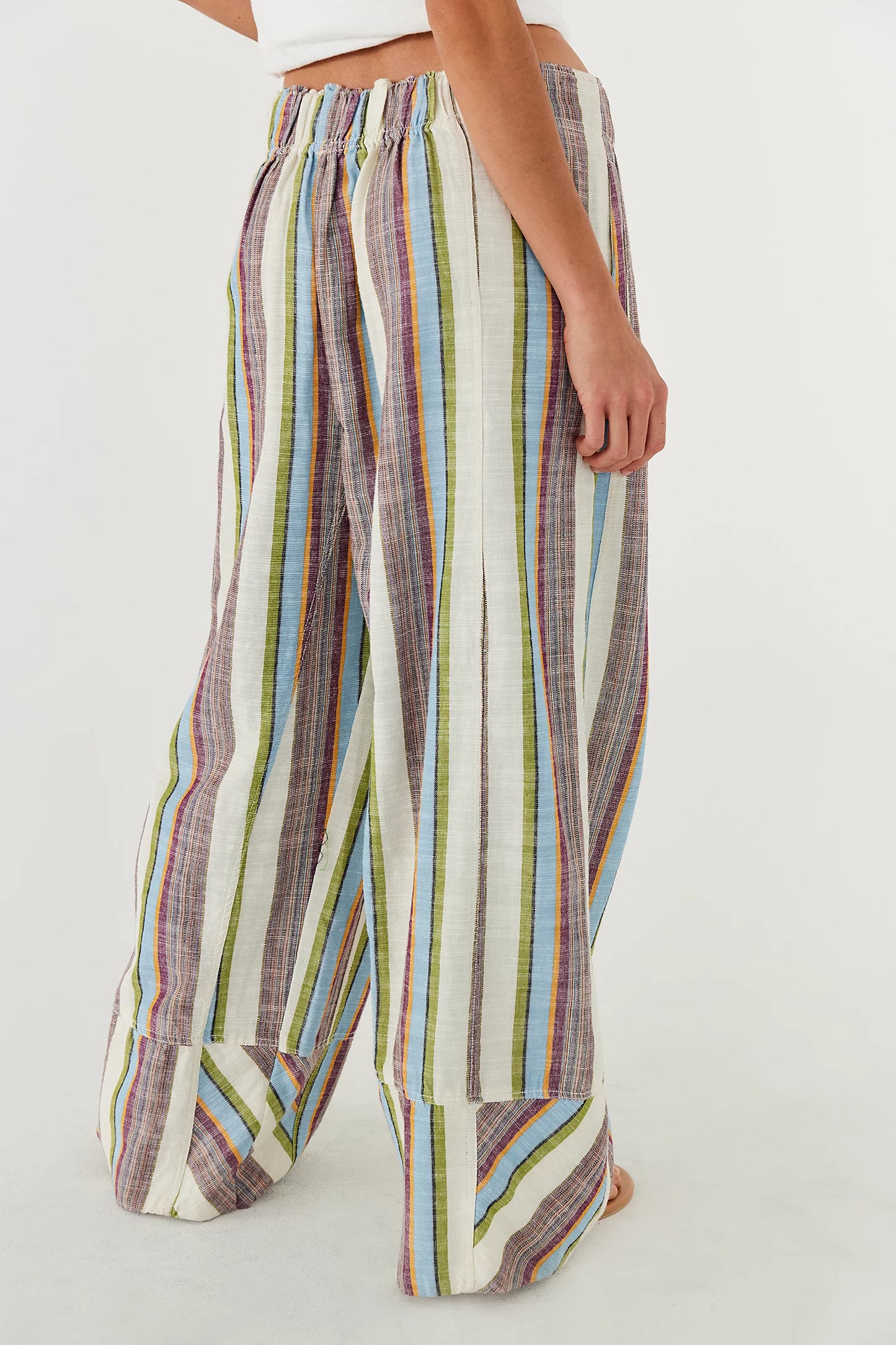Chambers Laid Back Ivory Stripe Pant
