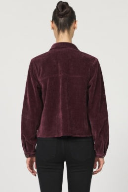 Fig Cropped Gina Jacket