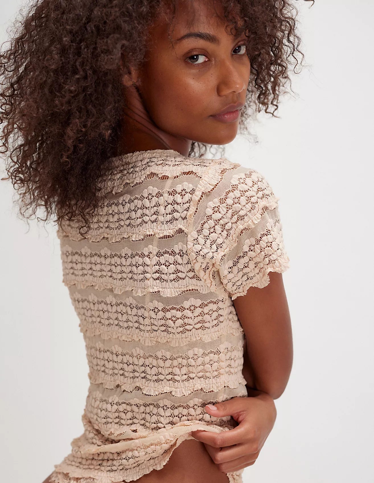 Tea Angelina Lace Tee