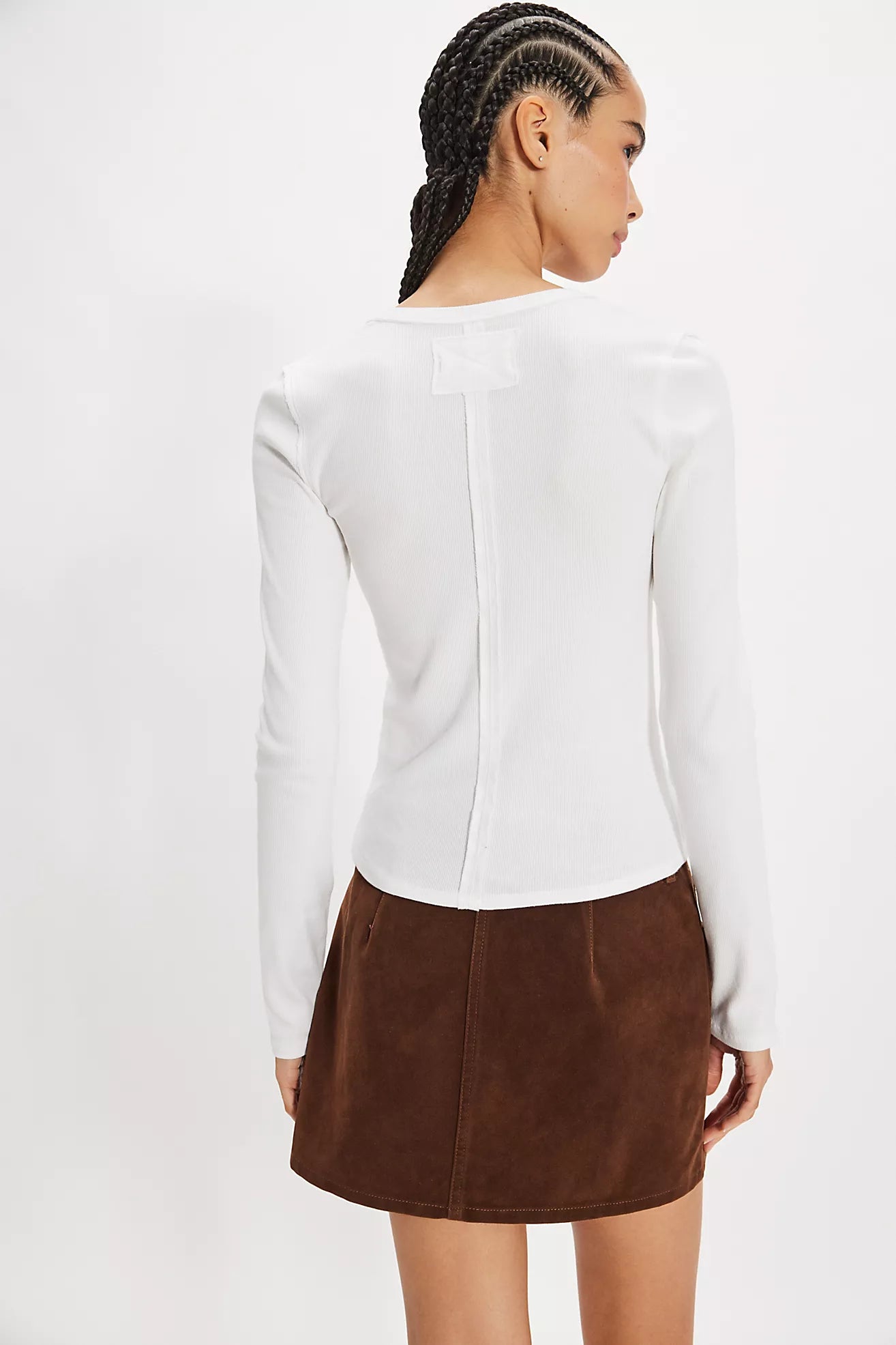White We The Free Neria Long Sleeve Top