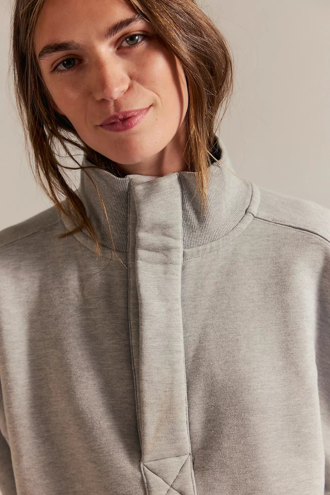 Grey We The Free Timeless Pullover