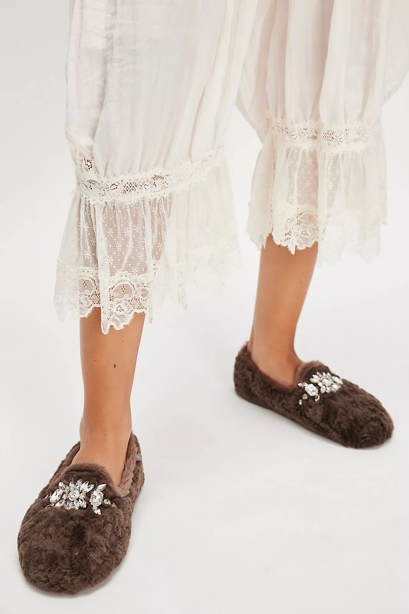 Mocha Slumber Party Loafer Slippers