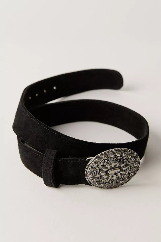 Black Duchess Concho Belt