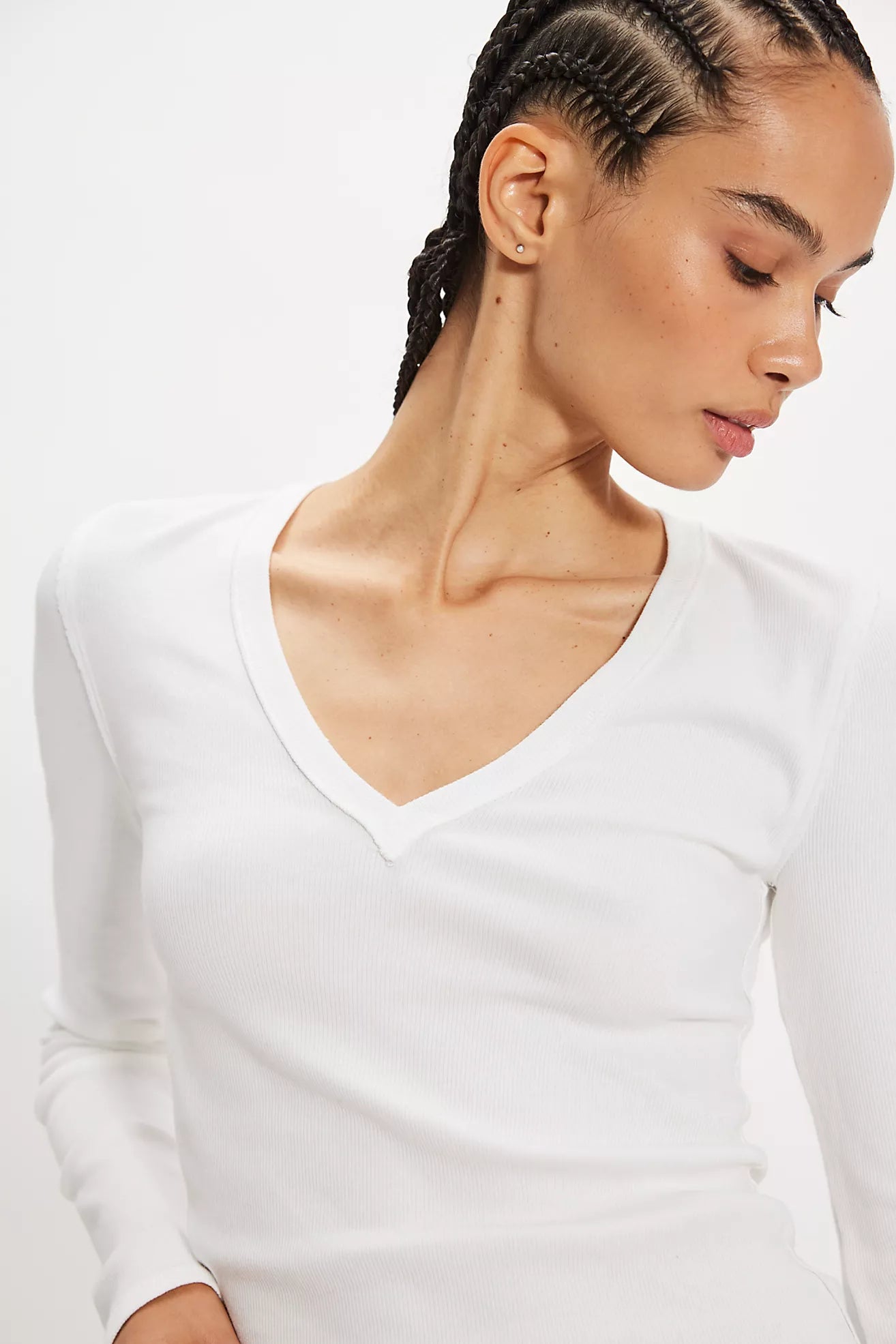 White We The Free Neria Long Sleeve Top