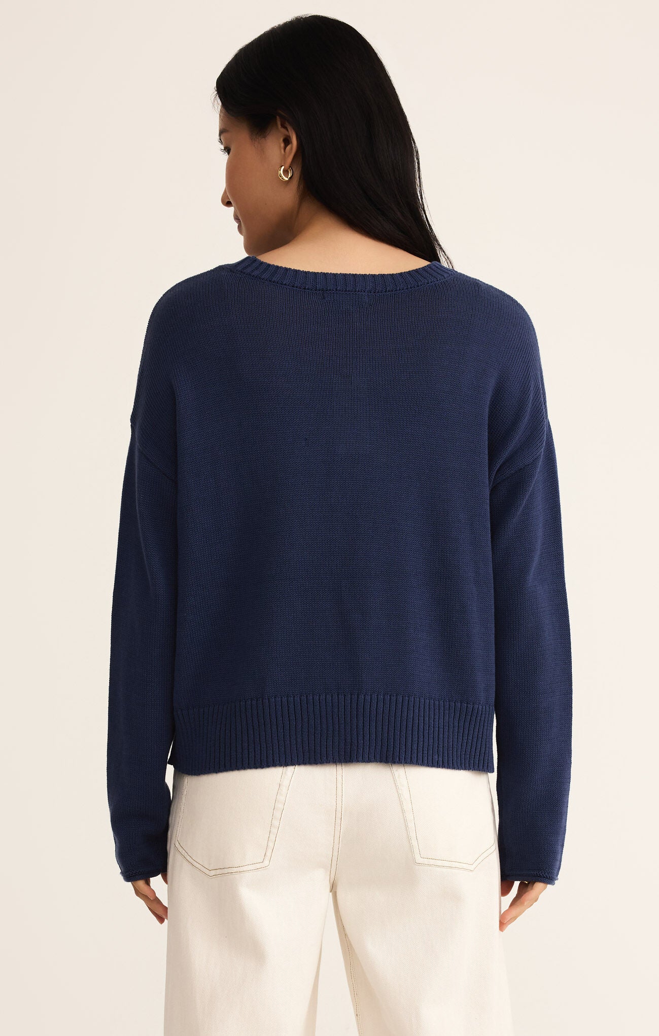 Navy Sienna USA Sweater