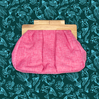 Pink Bay Clutch- Pink