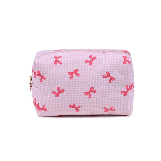 Bow and Tell Cosmetic & Travel Pouch