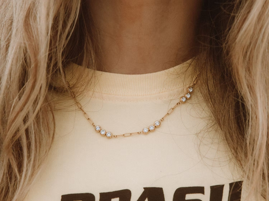 Triple Diamond Dillon Necklace