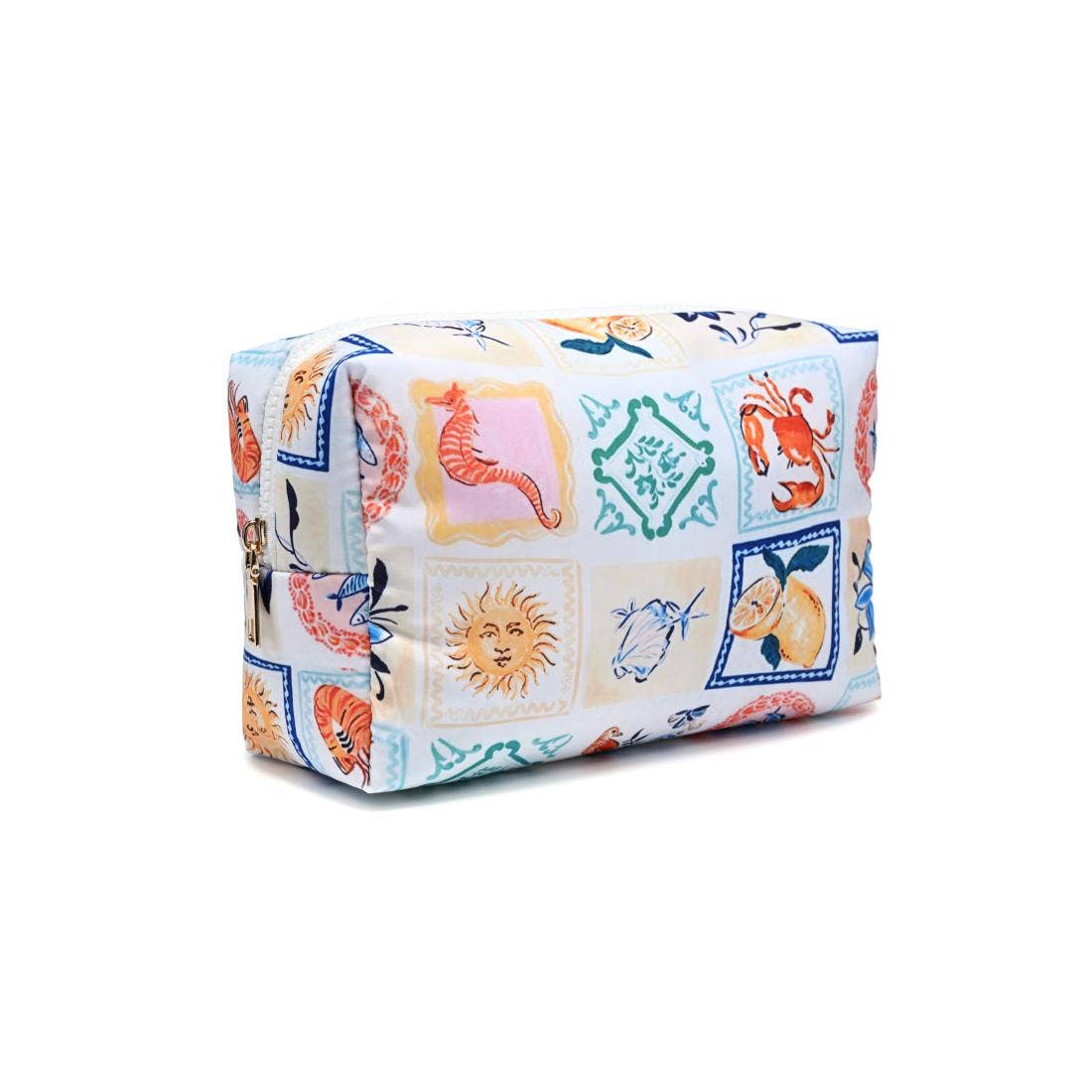 Amalfi Escape Cosmetic & Travel Pouch