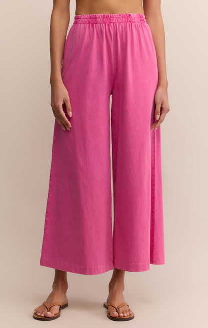 Pink Scout Jersey Flare Pant