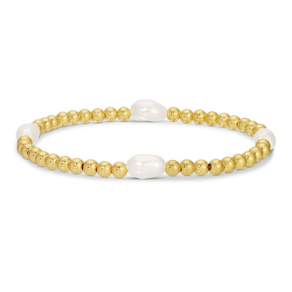 4mm Stretch Pearl Bracelets