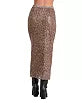 Cheetah Print Sequin Skirt
