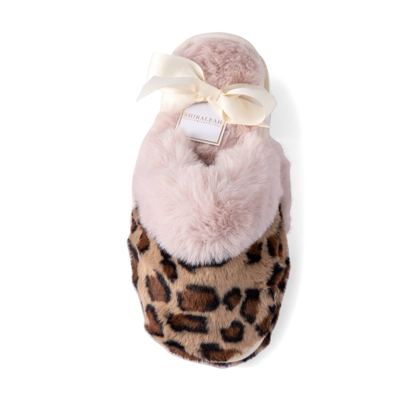 Pink/Leopard Slippers