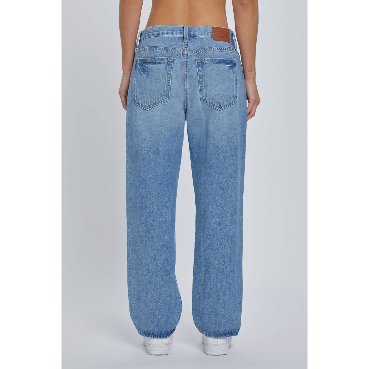 Bailey Medium Wash Classic Relaxed Boyfriend Jean