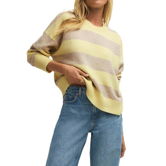 Cirrus Stripe Pullover Sweater