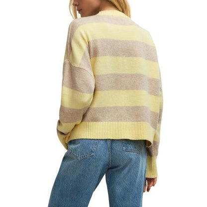 Cirrus Stripe Pullover Sweater