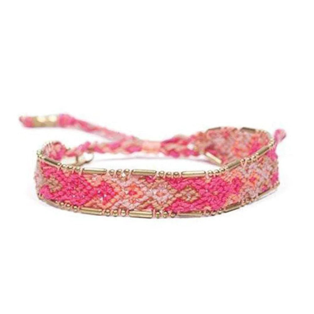 Bali Friendship Bracelet - Fire Sand