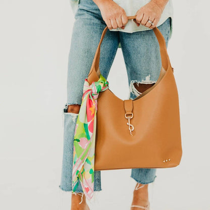Brown Hobo Vegan Leather Tote