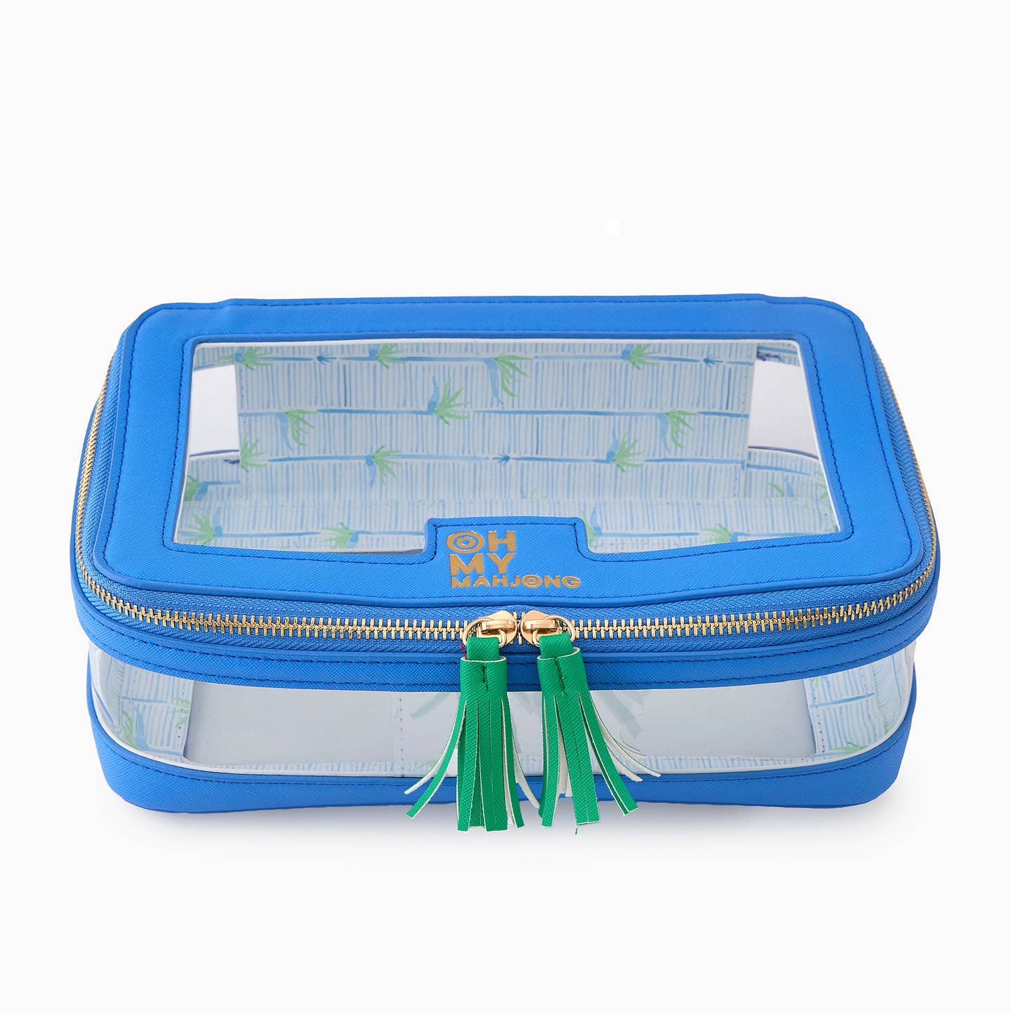 Blue Tile Storage Bag