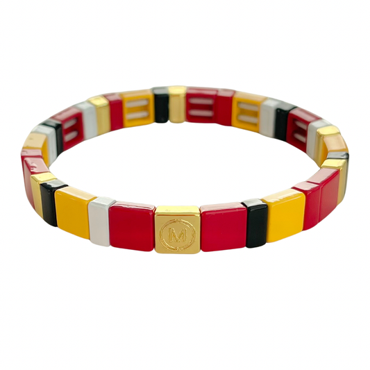 Red Tile Bracelet