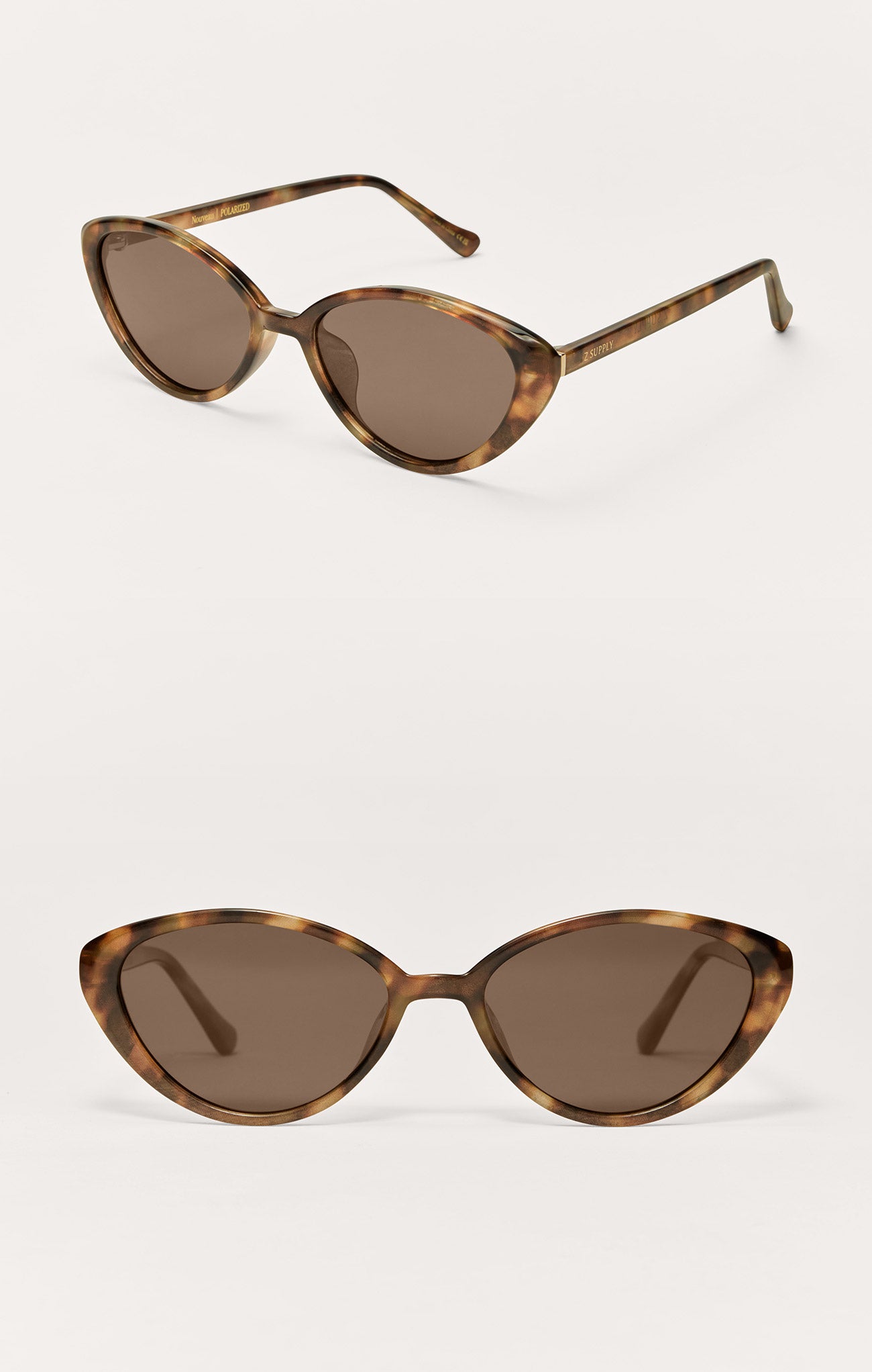 Brown Tortoise Nouveau Sunglasses