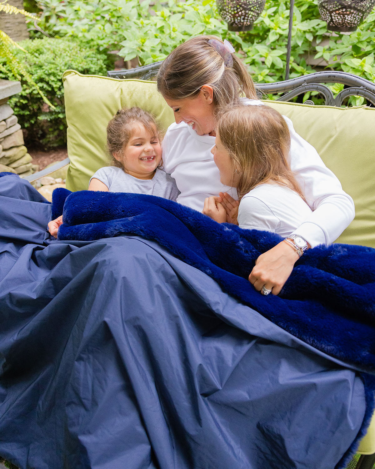 Blue Outdoor Blanket