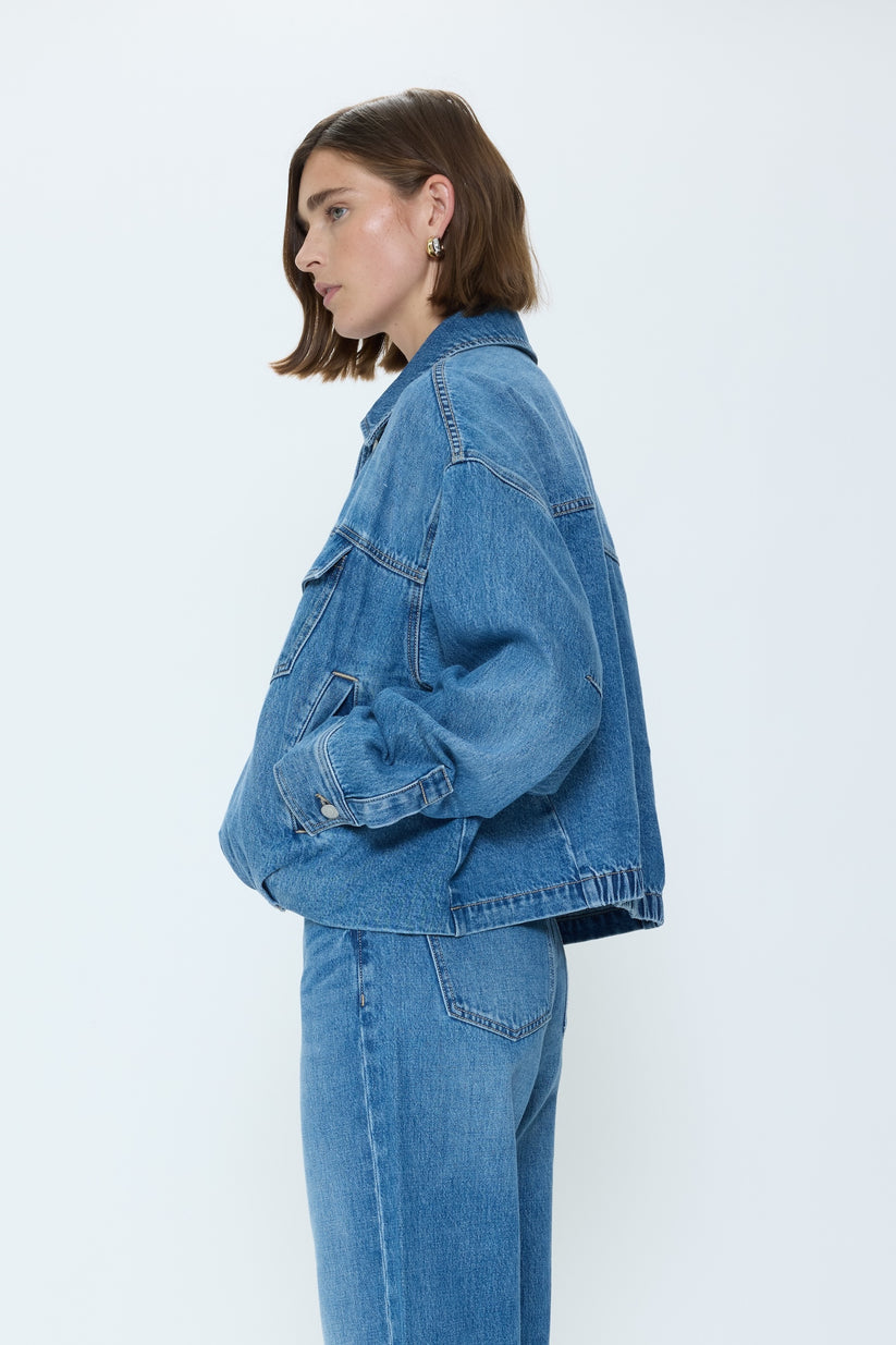 Bibi Blouson Jean Jacket
