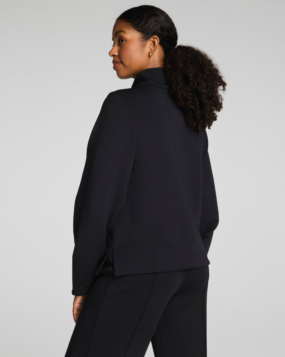 Black AirEssentials® Luxe Turtleneck