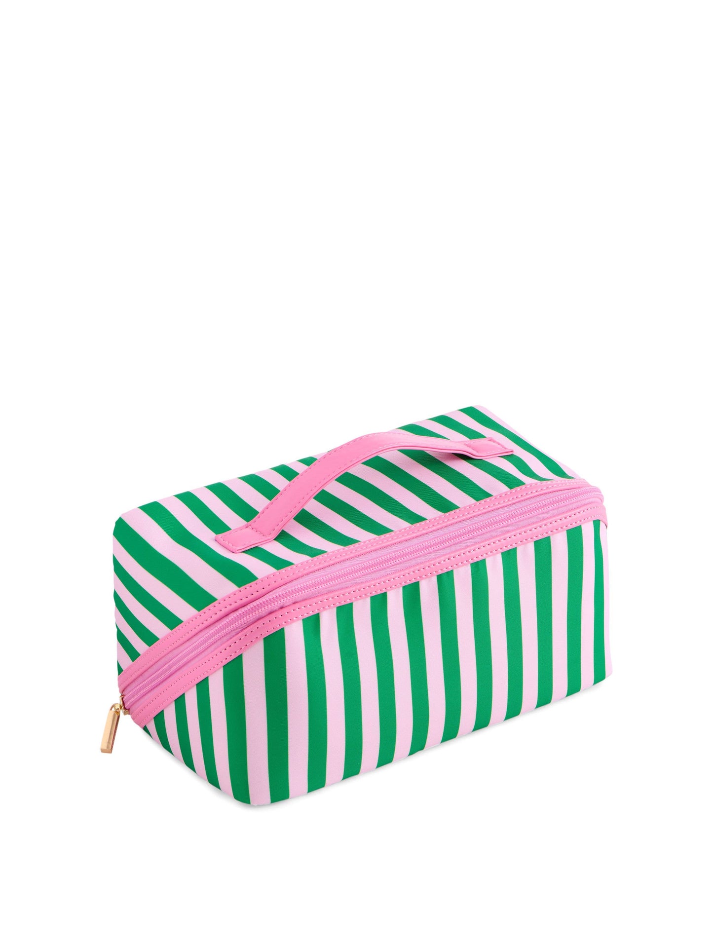 Pink/Green Cosmetic Pouch