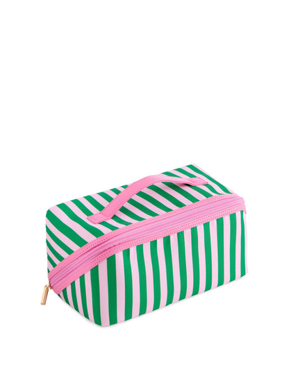 Pink/Green Cosmetic Pouch