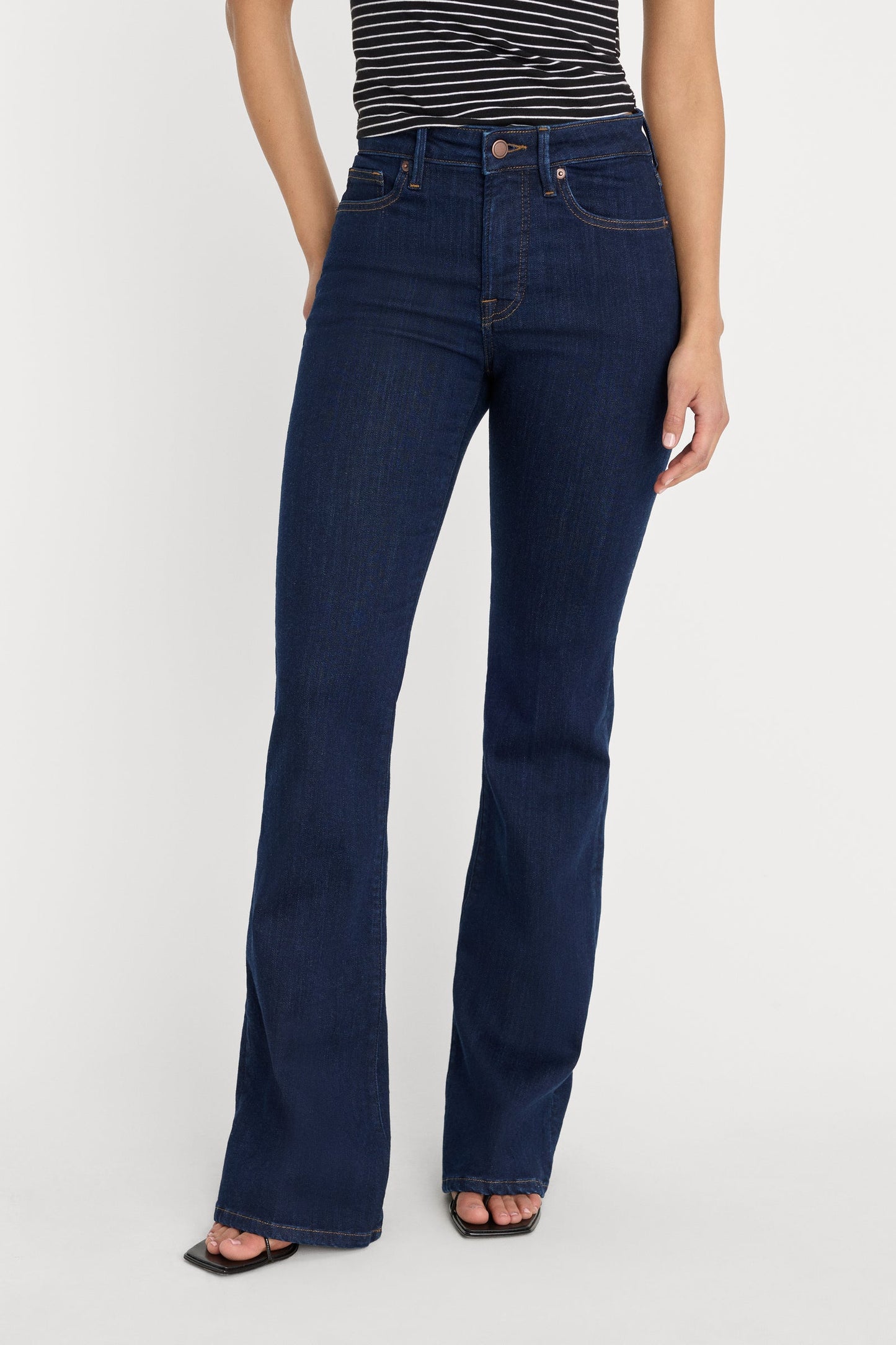 Indigo Never Fade Good Legs Flare Jeans
