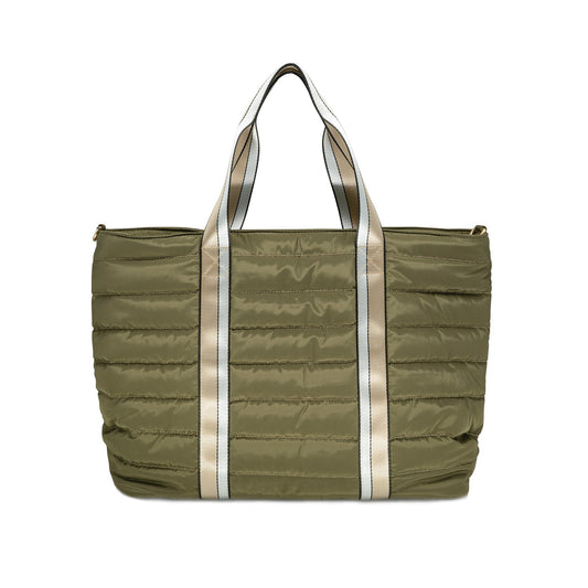 Olive Puffer Weekender