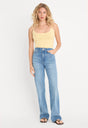 Indigo Soft Tech Good True Straight Jeans