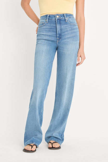 Indigo Soft Tech Good True Straight Jeans