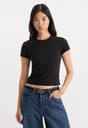 Black Baby Tee