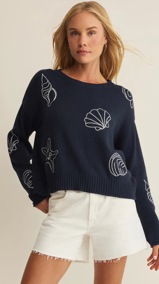 Navy Paradise Reef Sweater