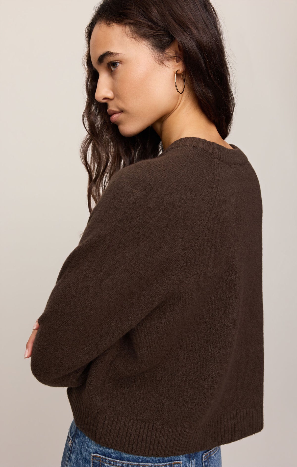 Dark Chocolate Coming Up Sweater