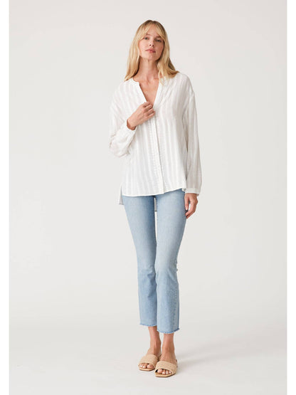 White Button Down Blouse