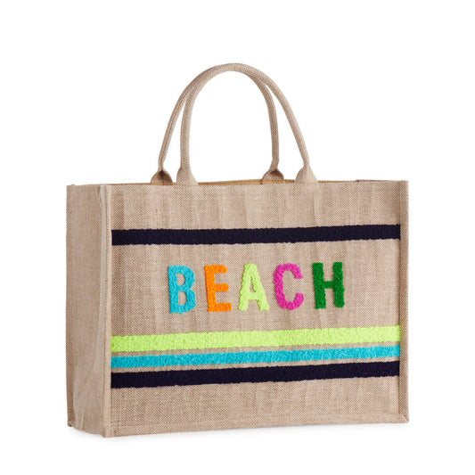 "Beach" Tote  Beach Bag