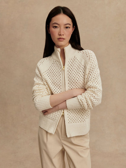 Mandy Bouclé Knit Jacket