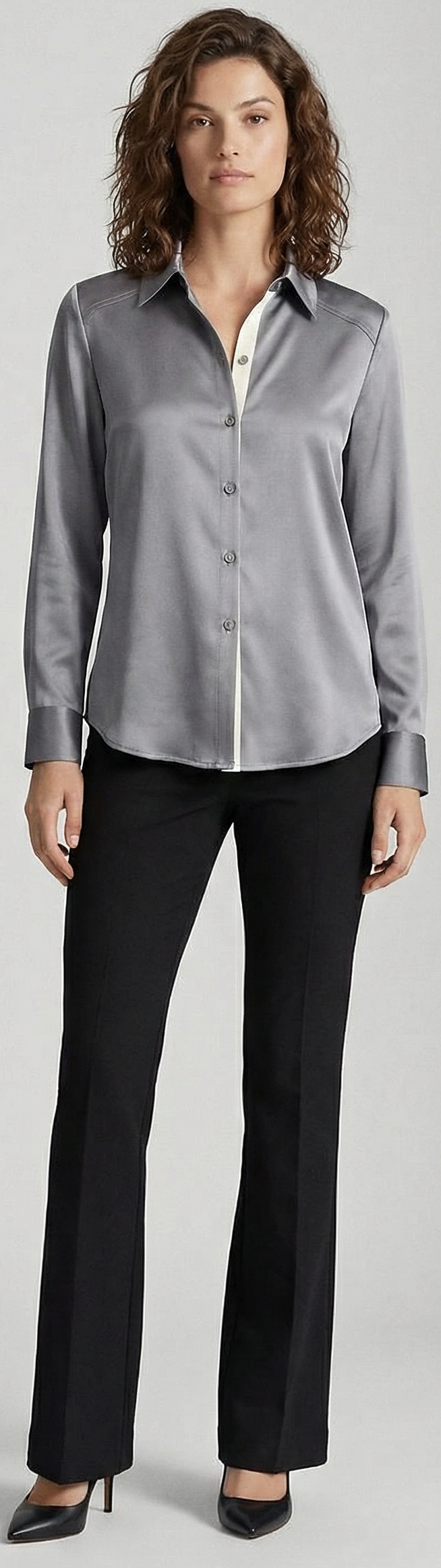 Contrast Placket Shirt