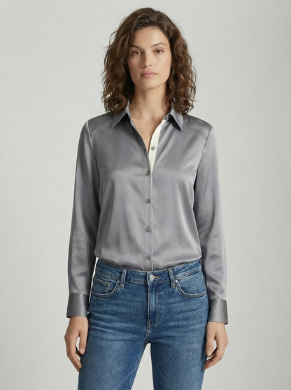 Contrast Placket Shirt