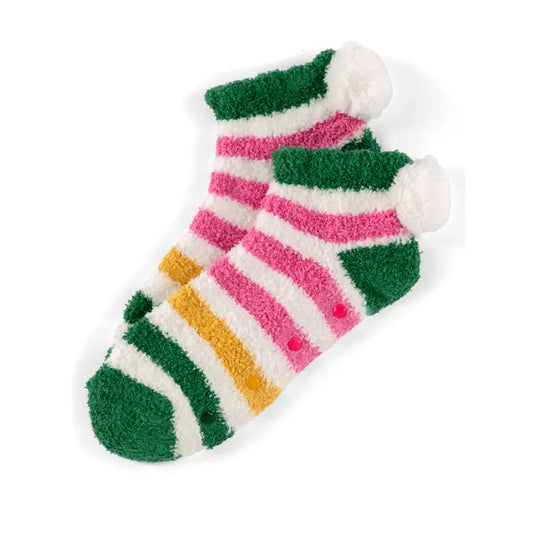 Gloria Home Socks, Green